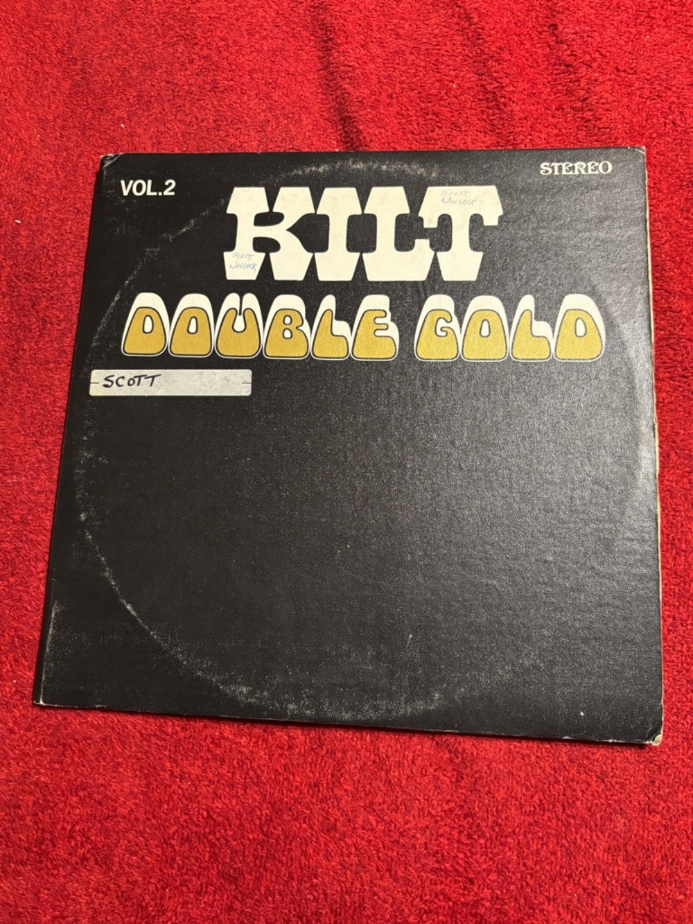 Kilt Double Gold Vol. 2 Vinyl Record - 2-LP Gatefold . Rare